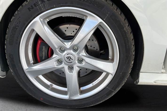 Hvid Mercedes A250 fra 2013