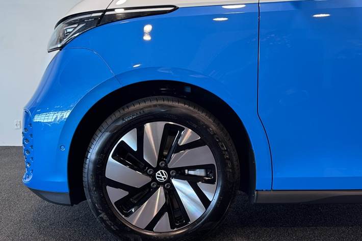 Blå VW ID.Buzz fra 2026