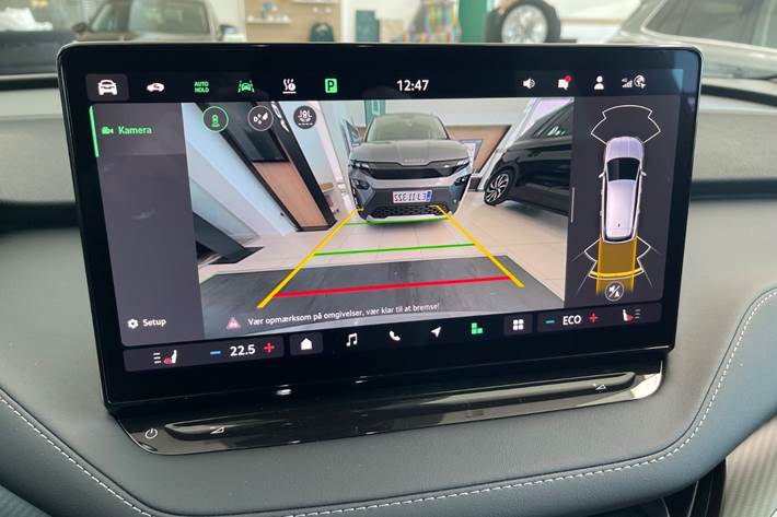 Grå Skoda Enyaq fra 2026