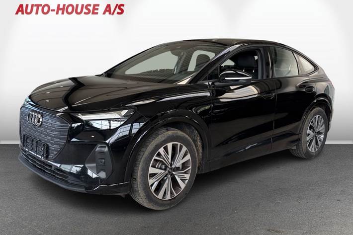 Sort Audi Q4 e-tron fra 2024