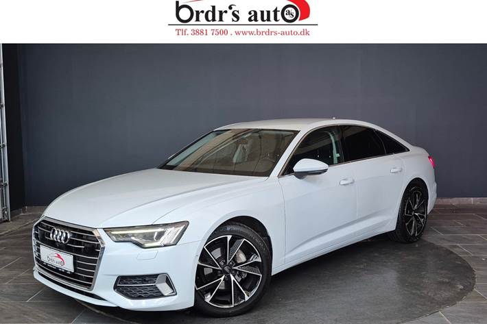 Hvid Audi A6 fra 2020