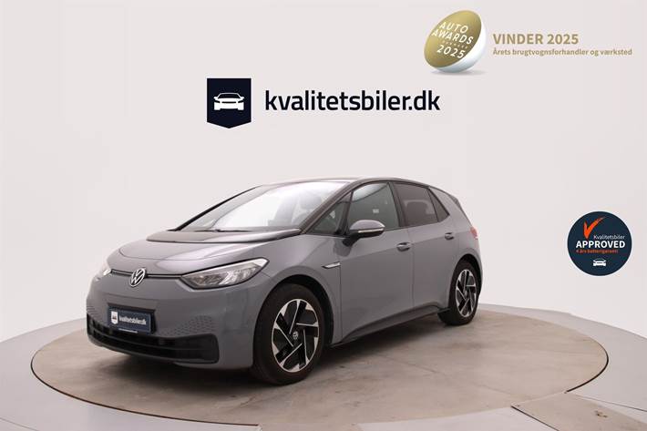 Grå VW ID.3 fra 2022