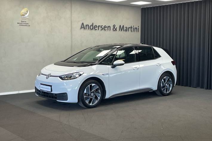 Hvid VW ID.3 fra 2023