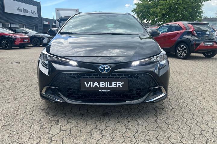 Sort Toyota Corolla fra 2023