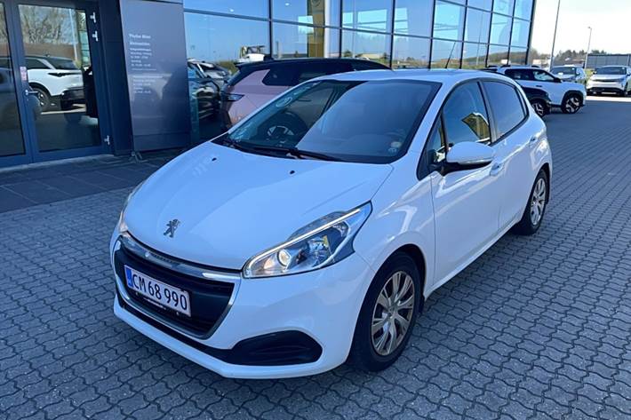 Hvid Peugeot 208 fra 2019