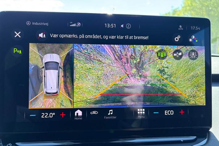 Sort Skoda Enyaq fra 2023
