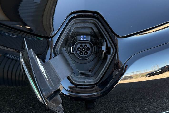 Sort Renault Zoe fra 2018