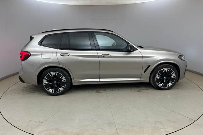 Orange BMW iX3 fra 2023
