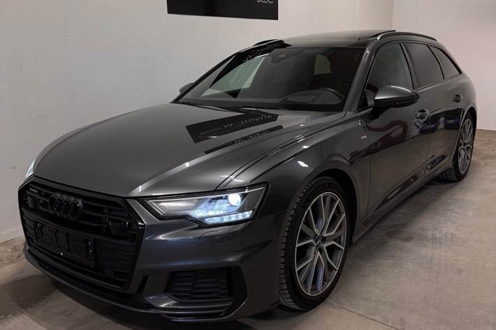 Grå Audi A6 fra 2018
