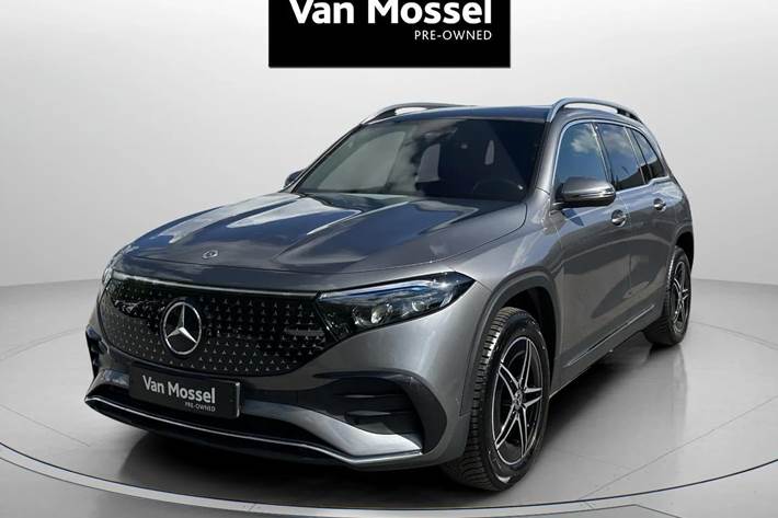 Grå Mercedes EQB250+ fra 2024