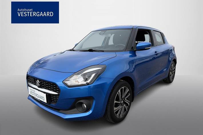 Blå Suzuki Swift fra 2022