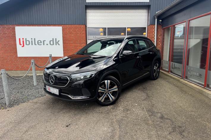 Sort Mercedes EQA250 fra 2021
