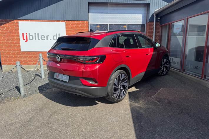 Rød VW ID.4 fra 2022