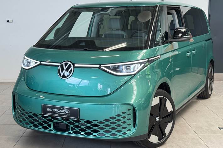 Grøn VW ID.Buzz fra 2025