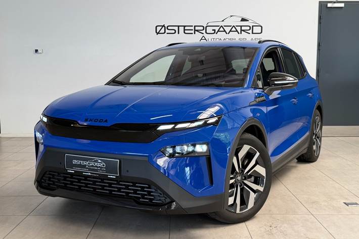 Blå Skoda Elroq fra 2025