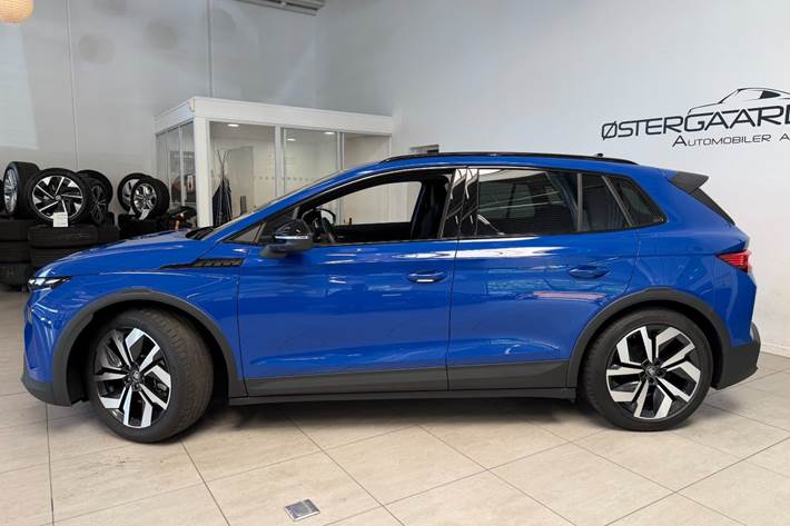 Blå Skoda Elroq fra 2025