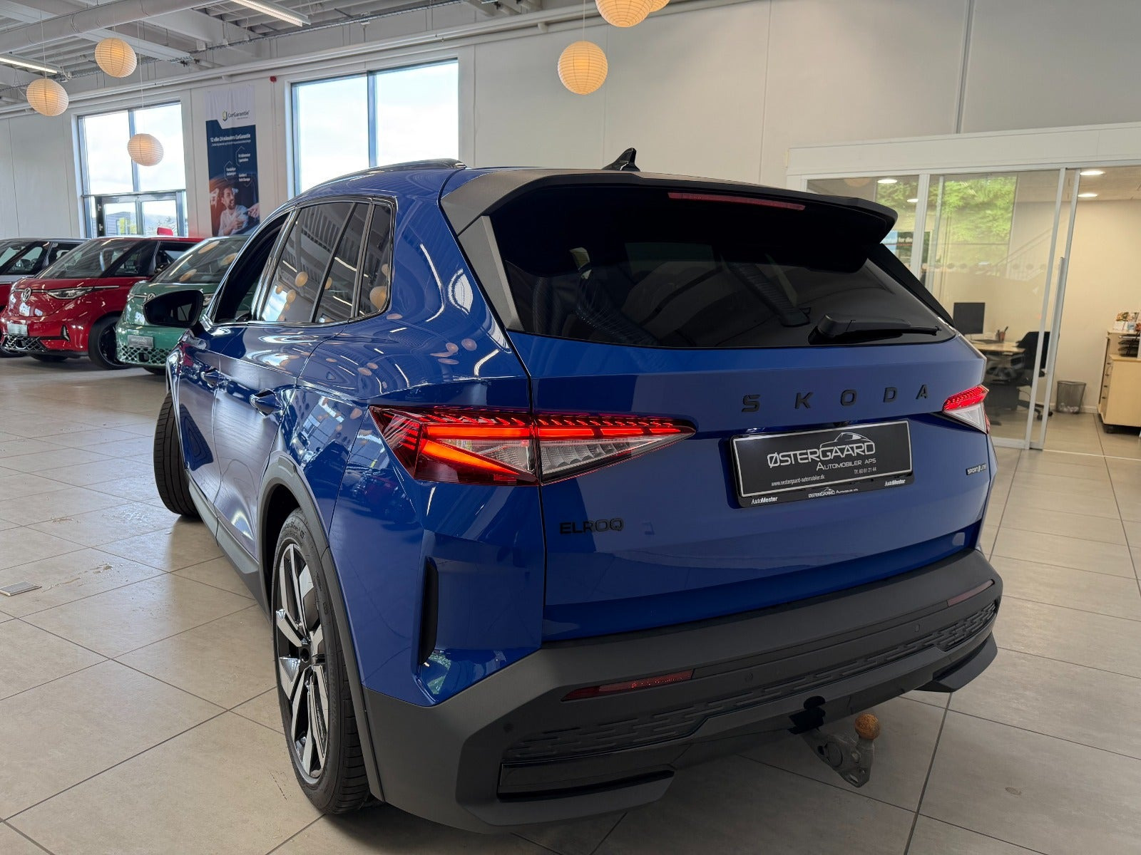 Blå Skoda Elroq fra 2025