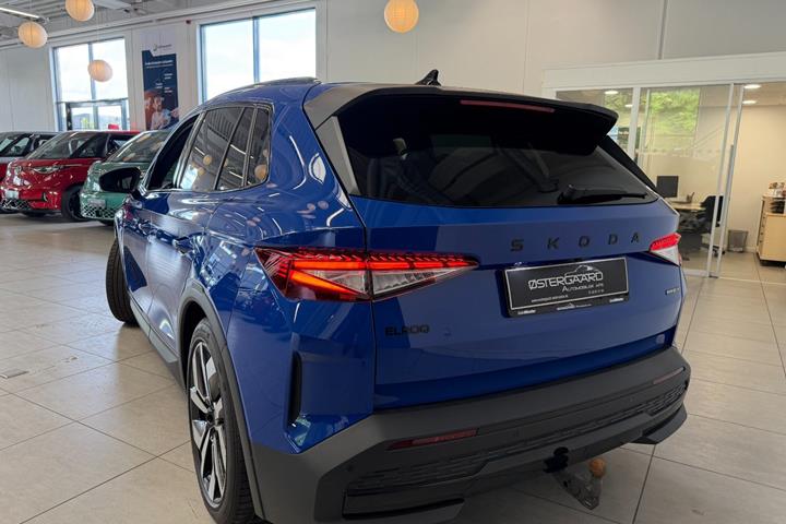 Blå Skoda Elroq fra 2025