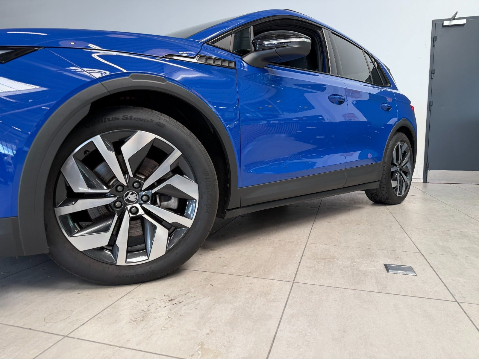 Blå Skoda Elroq fra 2025