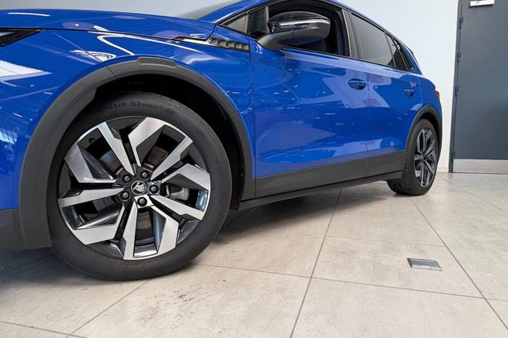 Blå Skoda Elroq fra 2025
