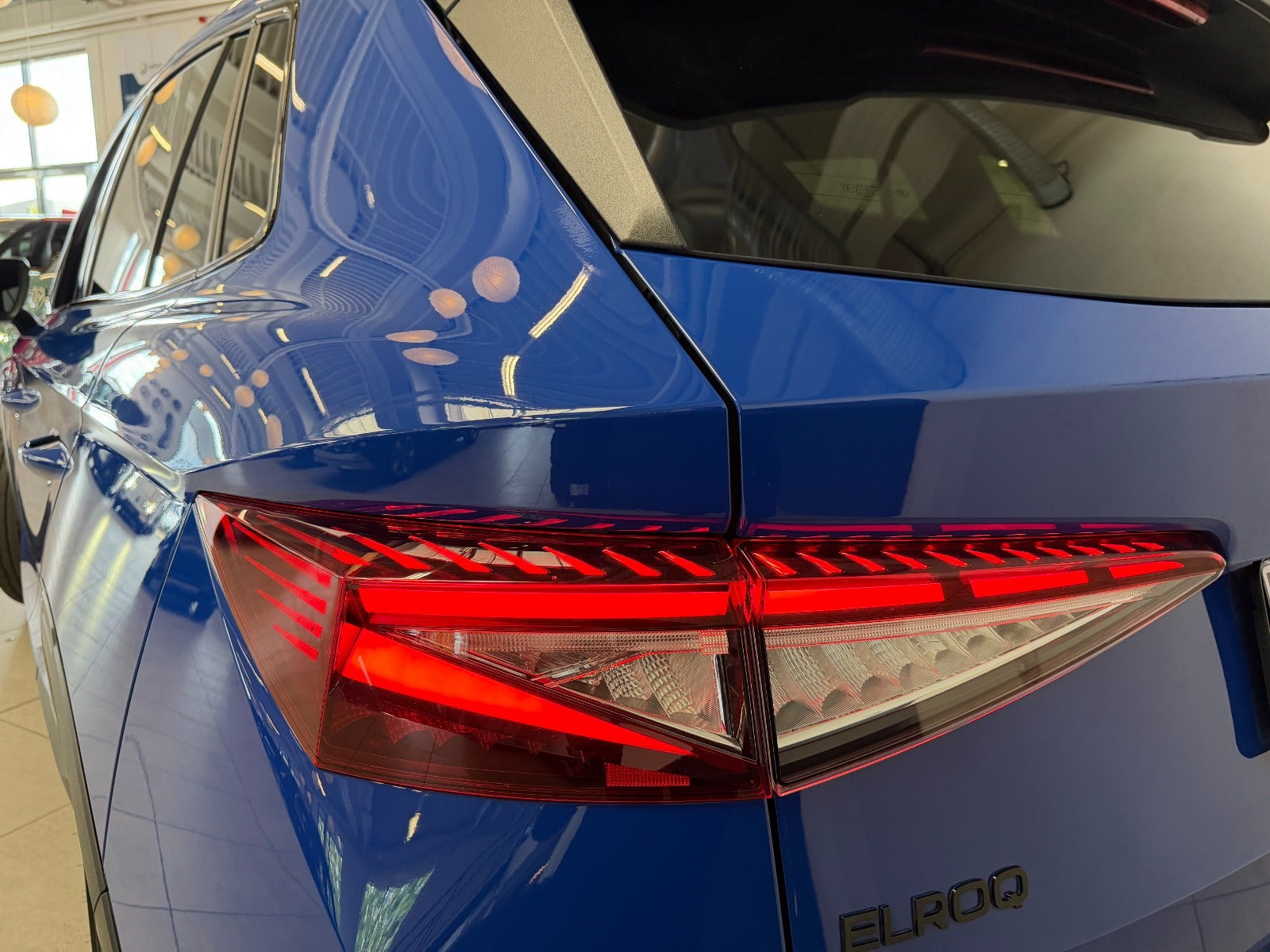 Blå Skoda Elroq fra 2025