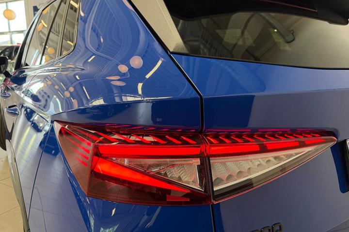 Blå Skoda Elroq fra 2025