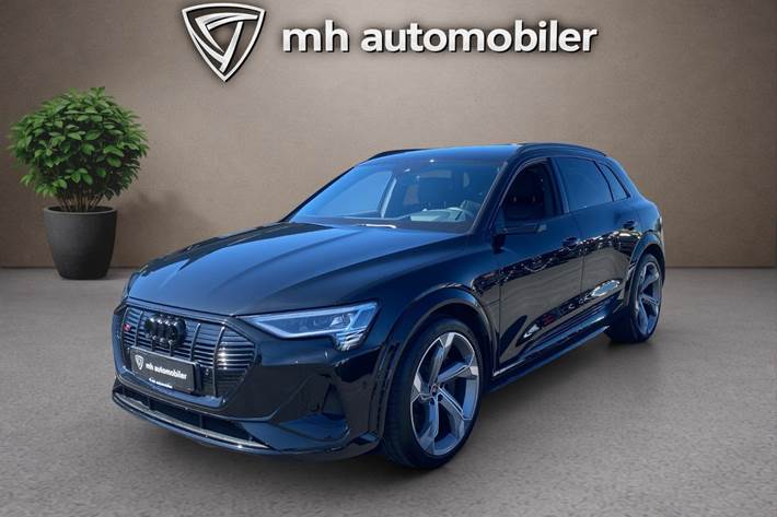Sort Audi e-tron S fra 2023