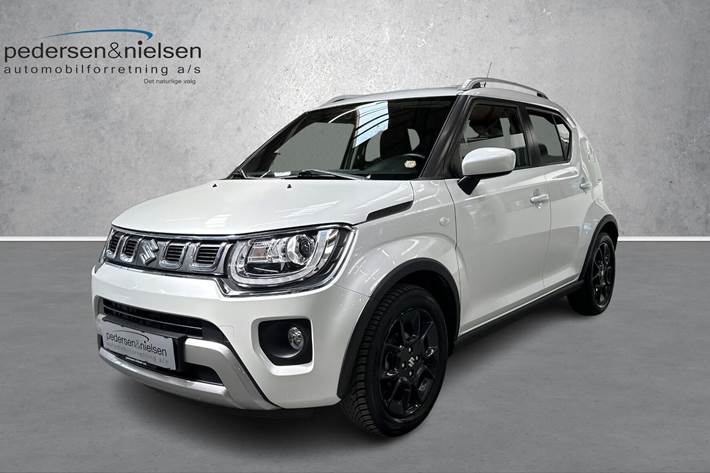 Hvid Suzuki Ignis fra 2021 set udefra