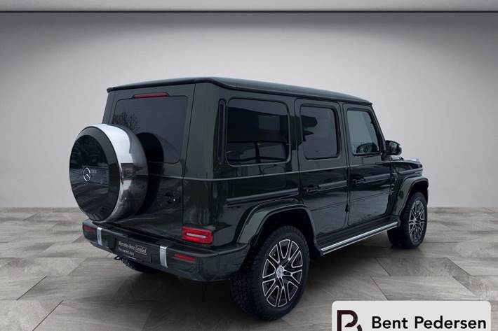 Grøn Mercedes G580 fra 2025