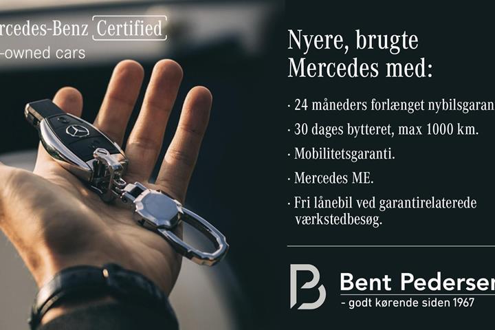 Hvid Mercedes EQE 350 fra 2024