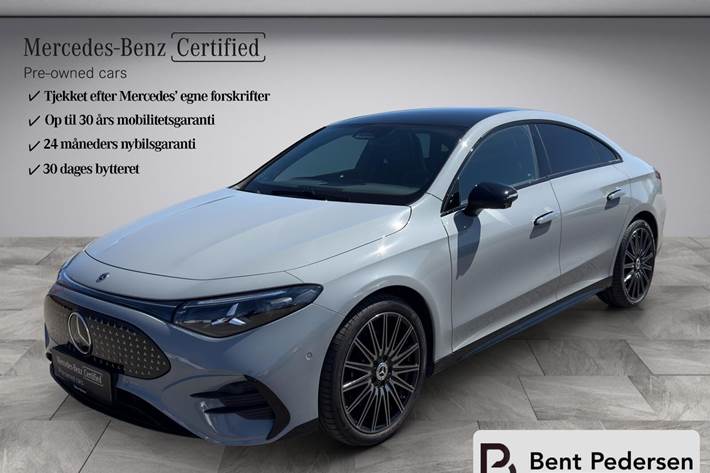 Grå Mercedes CLA fra 2025