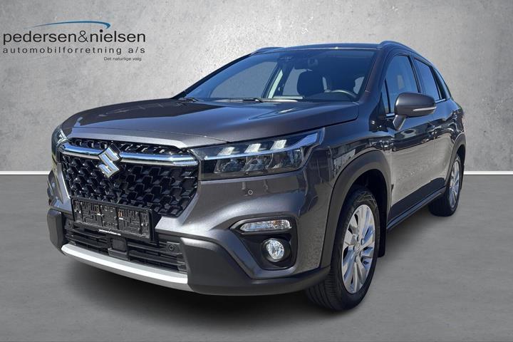 Grå Suzuki S-Cross fra 2023 set udefra