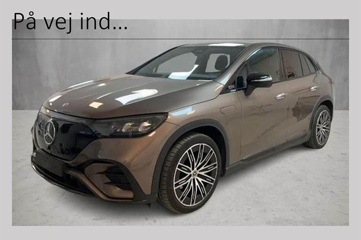 Brun Mercedes EQE 350 fra 2024