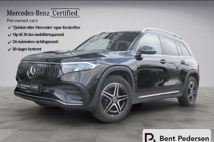 Sort Mercedes EQB 250+ fra 2024
