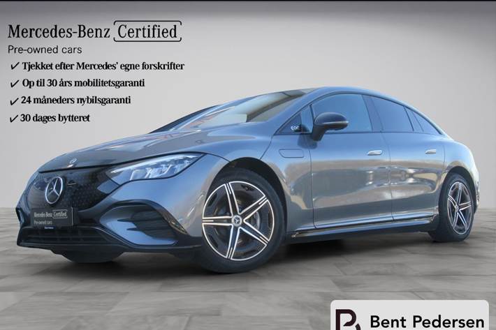 Grå Mercedes EQE 350+ fra 2025