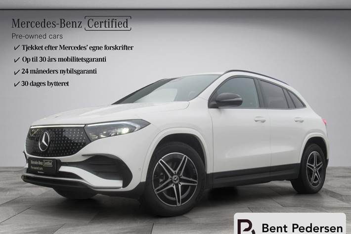 Hvid Mercedes EQA 250+ fra 2024