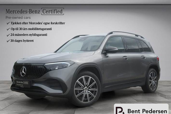 Grå Mercedes EQB 250+ fra 2024