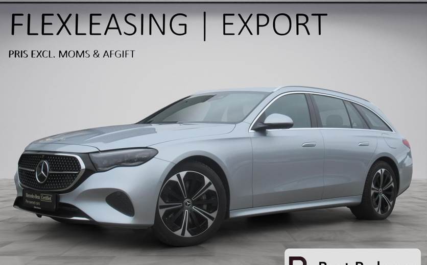 Mercedes E300 e 2,0 T Plugin-hybrid Avantgarde Advance Plus 9G-Tronic 313HK Stc 9g Aut.