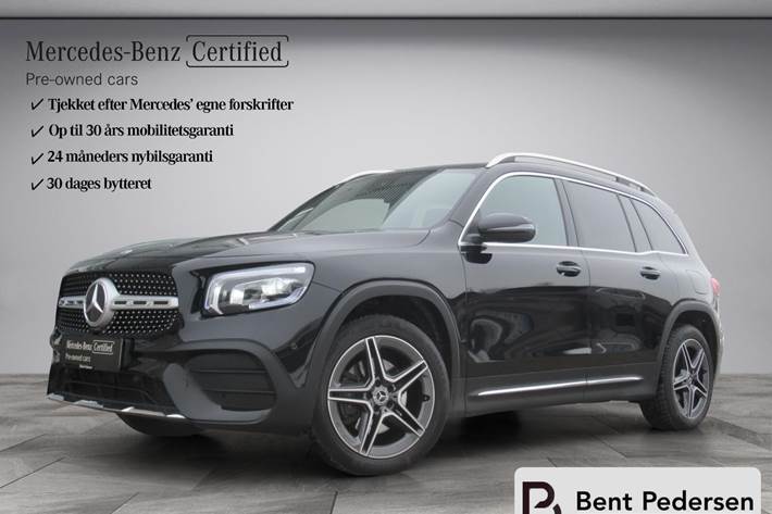 Sort Mercedes GLB200 d fra 2023