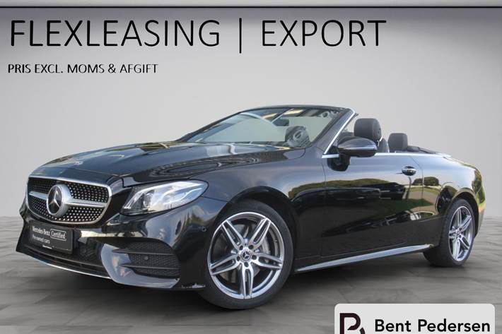 Sort Mercedes E450 fra 2020