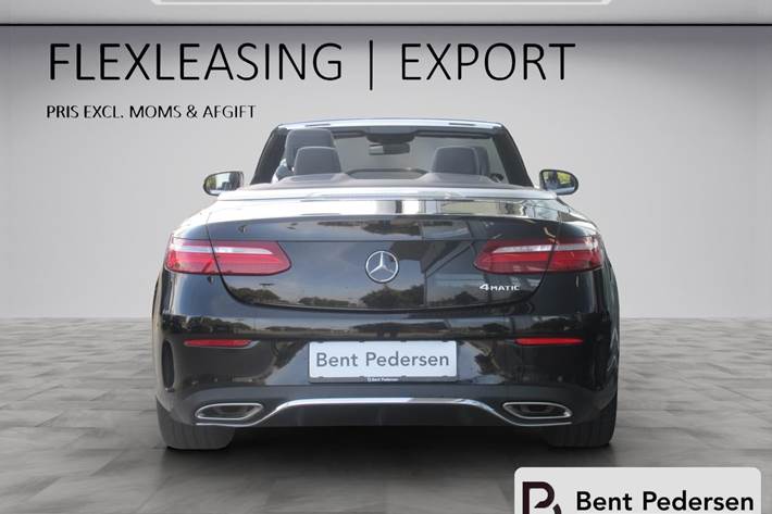 Sort Mercedes E450 fra 2020
