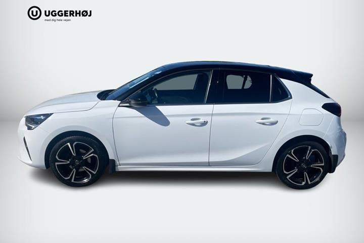 Hvid Opel Corsa fra 2021