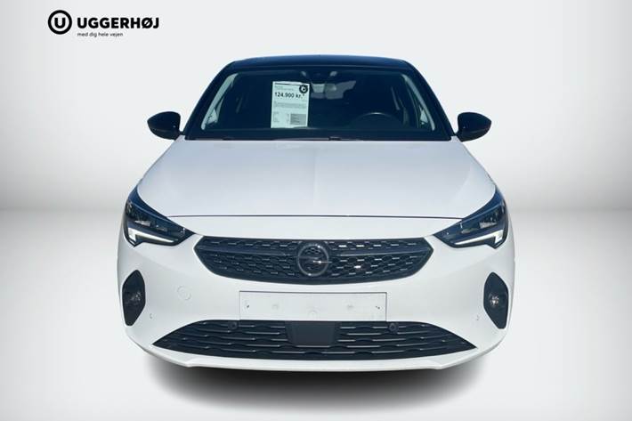 Hvid Opel Corsa fra 2020