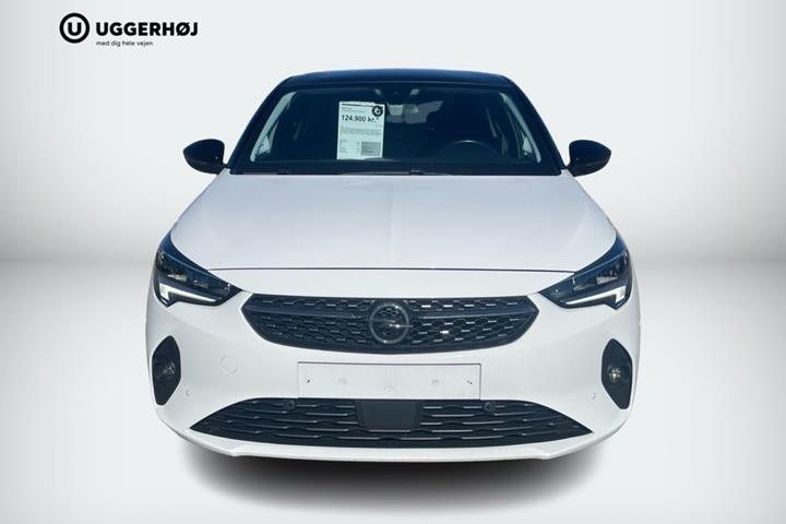Hvid Opel Corsa fra 2020