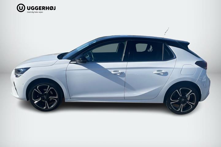 Hvid Opel Corsa fra 2020