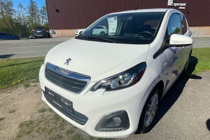 Hvid Peugeot 108 fra 2020