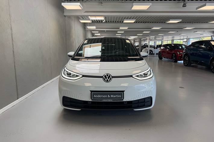 Hvid VW ID.3 fra 2021