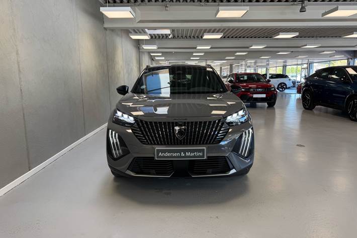 Grå Peugeot e-2008 fra 2025
