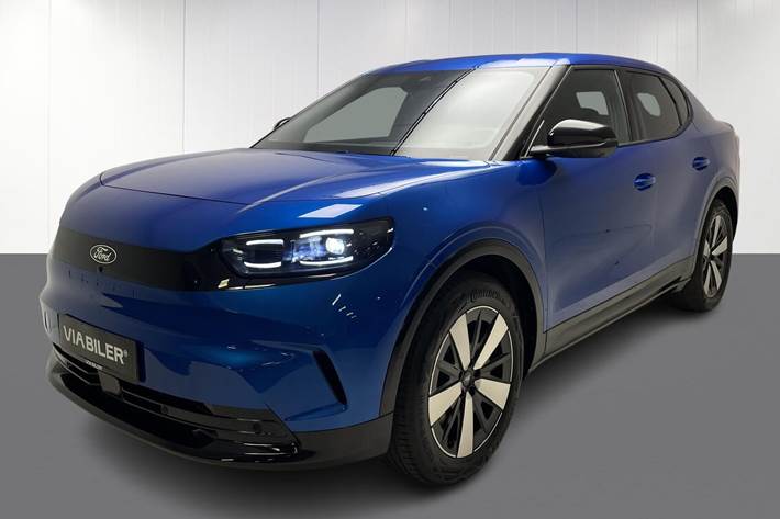 Blå Ford Capri fra 2025