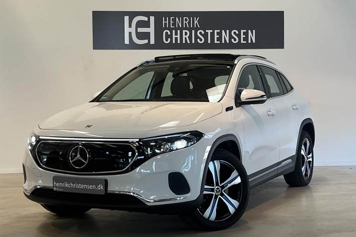 Hvid Mercedes EQA 250 fra 2021